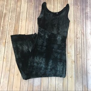 Tahari Tie Dye Twisted Top Maxi Dress Size Small